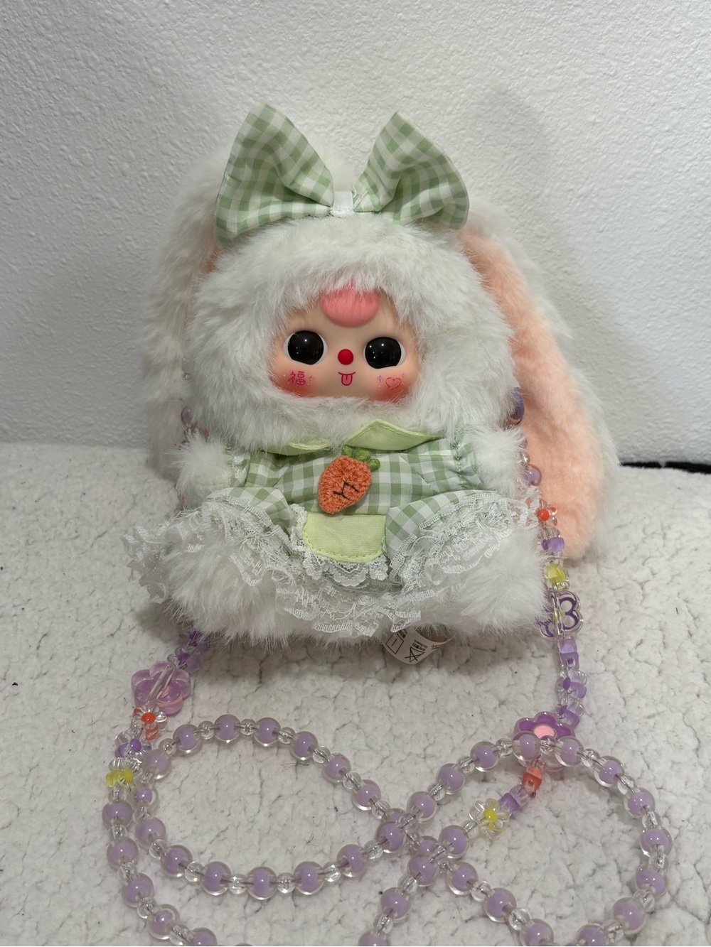 Baby Three - Macchiato Mini Rabbit Bag - confirmed Citron Summer Zephyr
